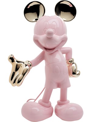 Leblon Delienne Mickey Welcome Pembe Gold Heykel