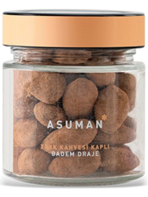 Asuman Türk Kahvesi Kaplı 3'lü Badem Draje 150 gr
