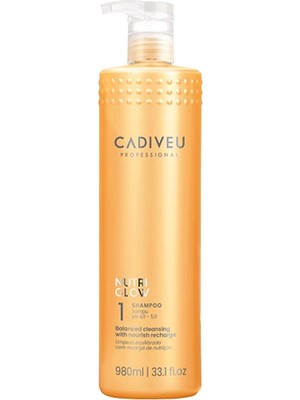 Cadiveu Nutri Glow Besleyici ve Parlaklık Veren Şampuan 980 ml