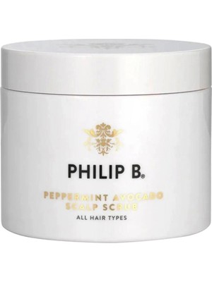 Philip B. Peppermint Avocado Scalp Arındırıcı Saç Derisi Scrub  236 ml