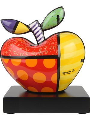 Big Apple Çok Renkli Porselen Obje