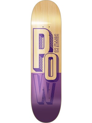 Pow Supply Co Stack Logo Kaykay Tahtası