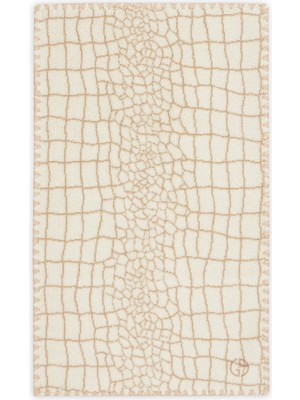 Rossella Bej Pamuk Yüz Havlusu 35 x 60 cm