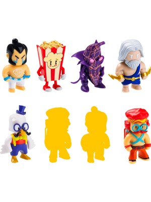Stumble Guys Mythic Seri Model 3 8'li Karakter Figür Delüks Set