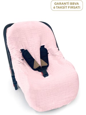 Deux Lapins Innocent Pink %100 Pamuk Ana Kucağı Kılıfı