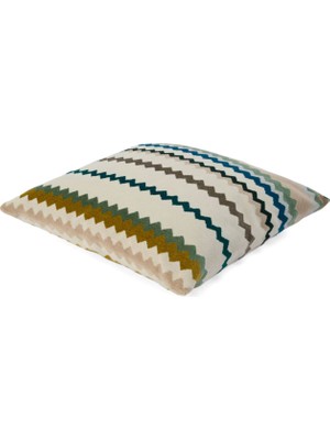 Missoni Home Çok Renkli Desenli 40X40 cm Dekoratif Yastık