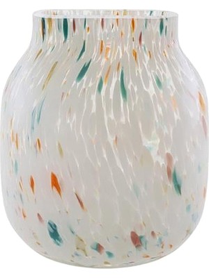 Ligne Roset Fila Multi Colour Cam Küçük Boy Vazo