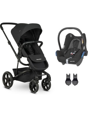 Easywalker Harvey Shadow Black Seyahat Sistem Bebek Arabası