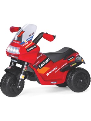 Peg Ducati Desmosedici Evo Kırmızı 6V Çocuk Akülü Motosiklet