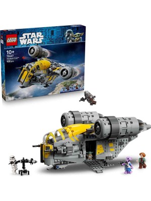 LEGO Star Wars: Mandalorian ve Grogu Razor Crest 10+ Yaş 930 Parça Yaratıcı Yapı Oyuncağı 75447