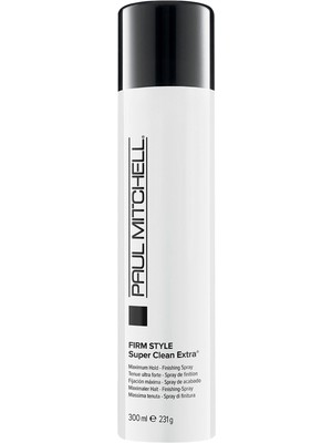 Paul Mitchell Super Clean Extra Ekstra Güçlü Sabitleyici Saç Spreyi 300 ml