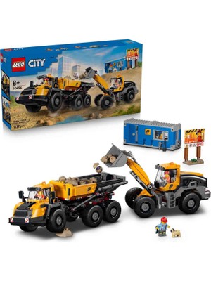 LEGO City Damperli Kamyon ve Ön Yükleyici 8+ Yaş 1132 Parça Oyuncak Yapım Seti 60494