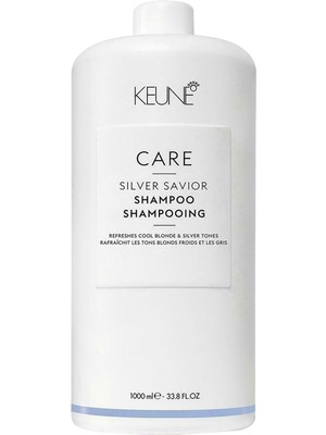 Keune Silver Savior Gri Beyaz Platin Saçlar Için Mor Şampuan 1000 ml