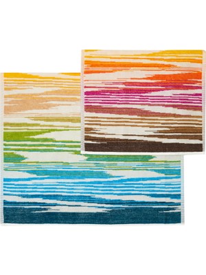 Missoni Home Desenli 2li Havlu Seti