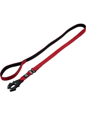 Tactlead Combat Kırmızı Köpek Gezdirme Kayışı