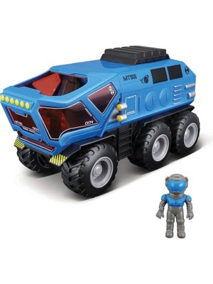 Maisto Space Explorers Mavi 6x6 Rover Sürtmeli Uzay Aracı ve Figür