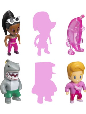 Stumble Guys Barbie Model 2 6'lı Figür Oyuncak