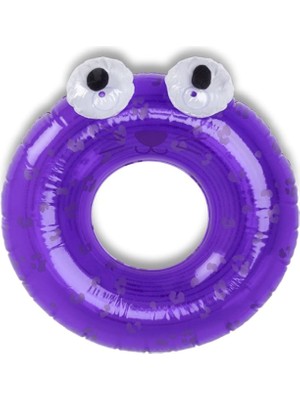 Swim Essentials Purple Leopard Unisex Çocuk Yüzme Simidi