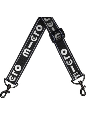 Micro Reflective Siyah Scooter Taşıma Askısı