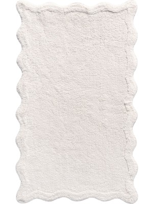 İrya Scallop Ekru Bambu Banyo Paspası 60 x 100 cm