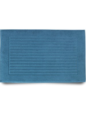 DK Store Sicilia Mavi Pamuklu Ayak Havlusu 50X80 cm