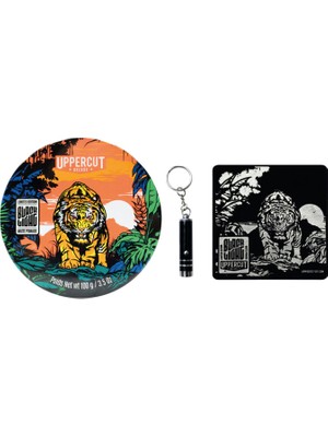 Uppercut Deluxe Blacklight Matte Pomade Limited Edition Saç Şekillendirici Wax 100 gr + Koleksiyon Kutusu