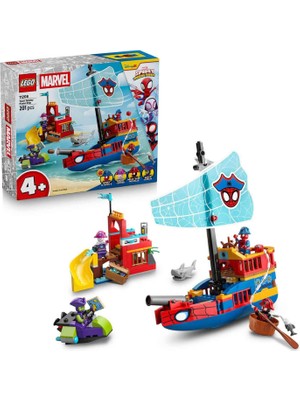 LEGO Marvel Spidey ve Inanılmaz Arkadaşları Spidey Takımı Korsan Gemisi 201 Parça 4+ Yaş Yapı Oyuncağı 11208