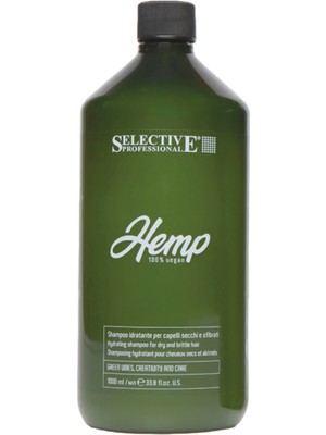 Selective Professional Hemp Kuru ve Kırılgan Saçlar Için Nemlendirici Şampuan 1000 ml
