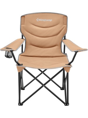 KingCamp Juniper Khaki Ultra Konforlu ve Takviyeli Kamp Sandalyesi