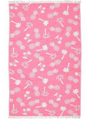 Barine Palmsprings Pembe Pamuklu Peştemal
