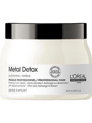 L'Oréal Professionnel Serie Expert Metal Detox Işlem Görmüş Saçlar Için Maske 500 ml