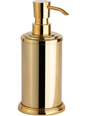System Bathroom Accessories Altın Rengi Tezgah Üstü Sıvı Sabunluk 250 ml