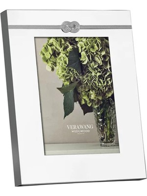Wedgwood Vera Wang Infinity Gümüş Fotoğraf Çerçevesi 20 x 25 cm