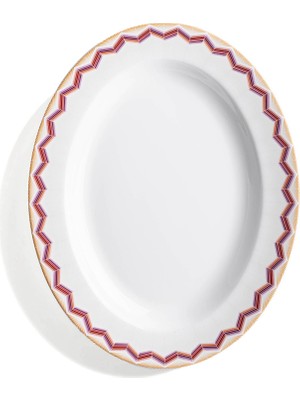 Missoni Home Zikzak Porselen Servis Tabağı