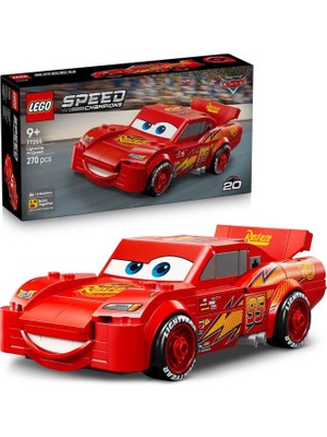 LEGO Speed Champions Şimşek Mcqueen 270 Parça 9+ Yaş Disney Pixar Arabalar Temalı Yapı Oyuncağı T01077255