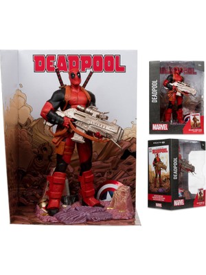 Marvel Comics Deadpool Deadpool #1 1/6 Scale Figür Heykel ve Çizgi Roman