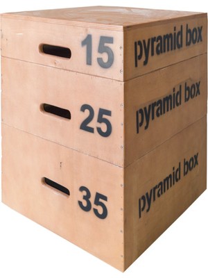 Port Pilates Pyramid 3'lü Sıçrama Kutusu