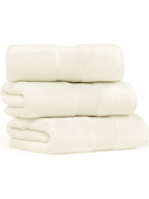 L’appartement Alston Fibroluxe® Ivory Pamuklu Tekli Banyo Havlusu 70 x 140 cm