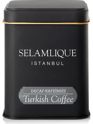 Selamlique İstanbul Kafeinsiz Öğütülmüş Türk Kahvesi 125 gr