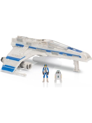 Star Wars E-Wing Araç ve Mikro Figür Oyuncak Seti