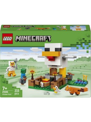 LEGO Minecraft Tavuk Çiftliği 233 Parça 7+ Yaş Yapı Oyuncağı 21585