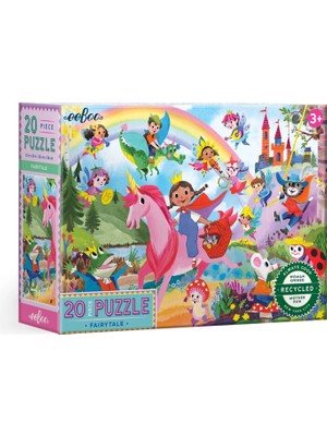 Eeboo Fairytale 20 Parça Çocuk Puzzle