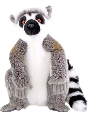 Animals Of The World Oturan Lemur Peluş Oyuncak 28 cm