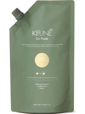 Keune So Pure Restore Yenileyici Refill Saç Kremi 1000 ml