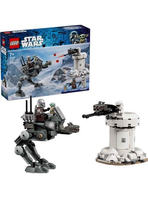 LEGO Star Wars: Mandalorian ve Grogu At-Rt Saldırısı 7+ Yaş 297 Parça Yaratıcı Yapı Oyuncağı 75444