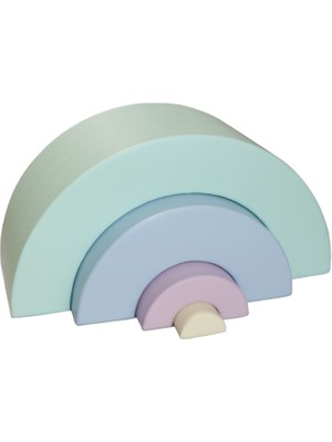Iglu Montessori Rainbow Yumuşak Aktivite Eğitici Oyun Seti
