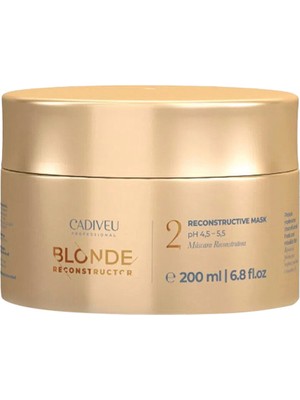 Cadiveu Blonde Reconstructor Yapılandırıcı Saç Maskesi 200 ml