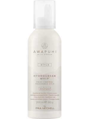 Awapuhi Wild Ginger Paul Mitchell Hydrocream Whip Şekillendirici Saç Köpüğü 200 ml