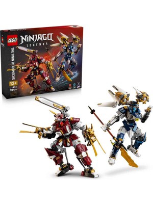 LEGO Ninjago Ikiz Titan Robotları 12+ Yaş 1707 Parça Aksiyon Figürleri Yapım Seti 71870