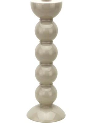 Addison Ross Bobbin Cappuccino Ahşap Lake Şamdan 24 cm